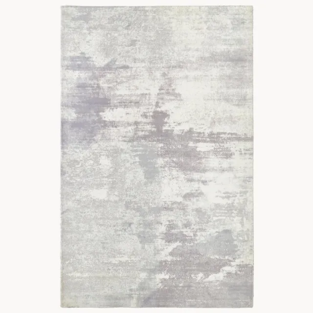 Westwing Collection Laagpolig vloerkleed Aviva Grijs