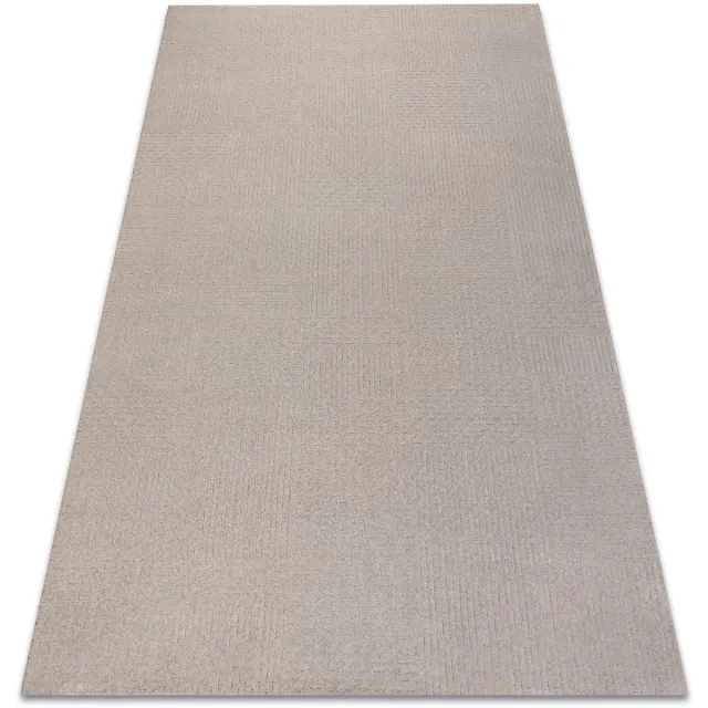 RUGSX Kleden Rugsx Wollen tapijt TEXTURA 488.24.LA110 OSTA - Lijnen 200x300 cm Grijs