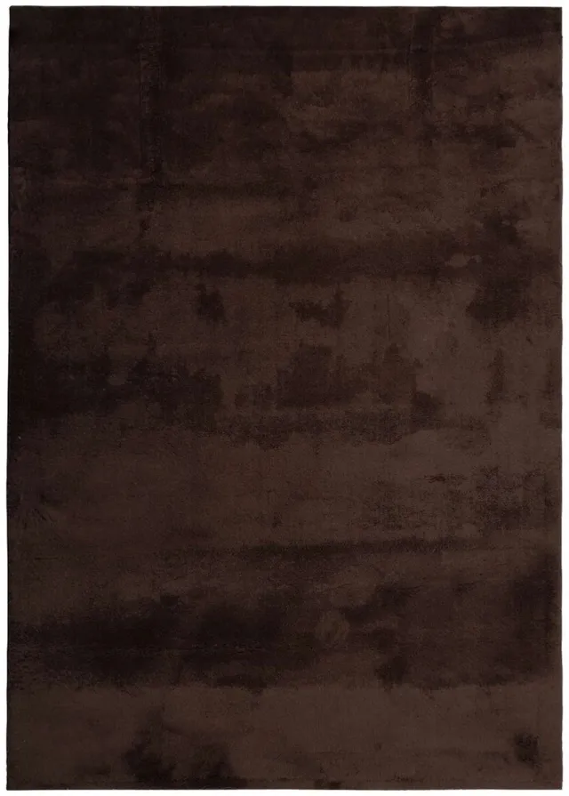 vidaXL Tapijt - HUARTE - Bruin - 120 - x - 170 - cm - 100% - Polyester - Plat