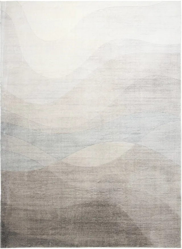 Fraai Modern vloerkleed - Field Taupe - 140x200cm