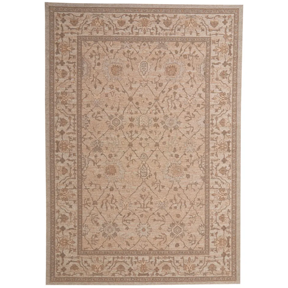 NOUS Living binnen- en buitenvloerkleed Golan donkerbruin (290x200 cm), foto 3