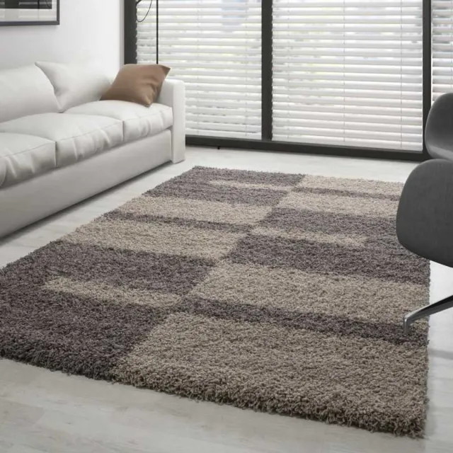 TapisTrend Harig tapijt Taupe-mokka Gala Shaggy, Langpolig Design