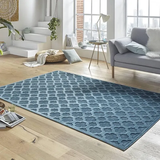 Mint rugs Modern vloerkleed Bryon - blauw 160x230