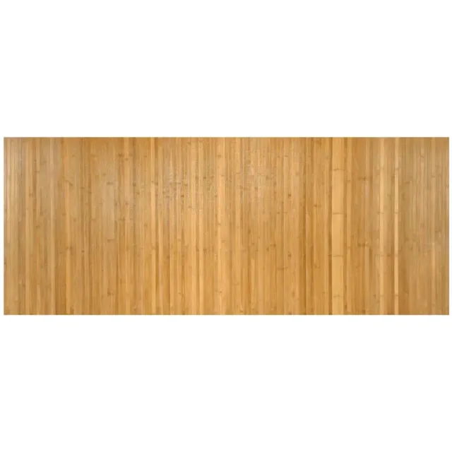 vidaXL Vloerkleed - rechthoekig - cm - bamboe - naturel