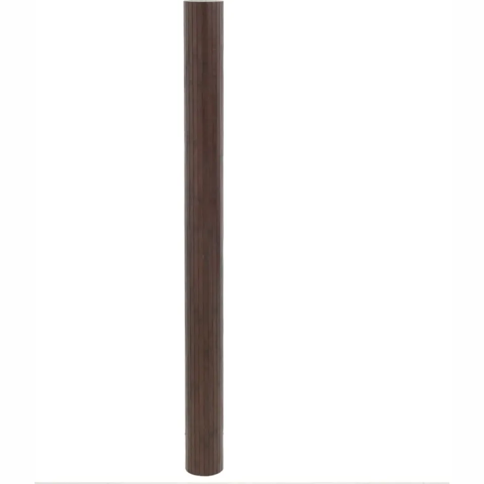 vidaXL Vloerkleed rechthoekig 80x100 cm bamboe donkerbruin