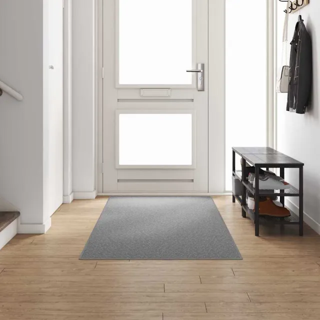 vidaXL Tapijt Loper Lichtgrijs 100 x 300 cm 100% Polypropyleen, foto 2