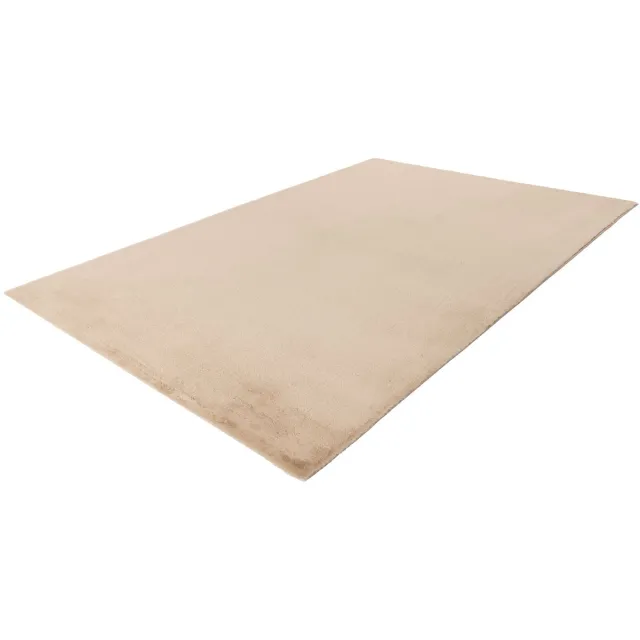 Lalee Vloerkleed - Fluffy Tapijt - Antislip - Beige - Hoogpolig en Zacht - Modern en Veilig