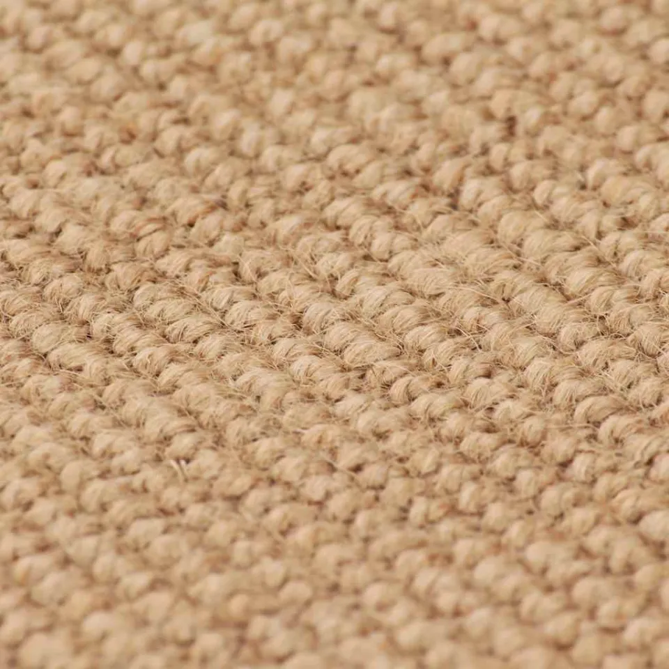 vidaXL Tapijt met latex onderkant 160x230 cm jute natuurlijk beige, foto 2
