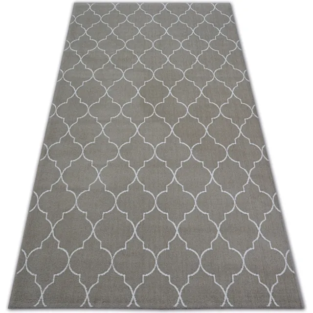 RUGSX Kleden Rugsx Tapijt SENSE Micro 81220 Marokkaanse Klaver beige