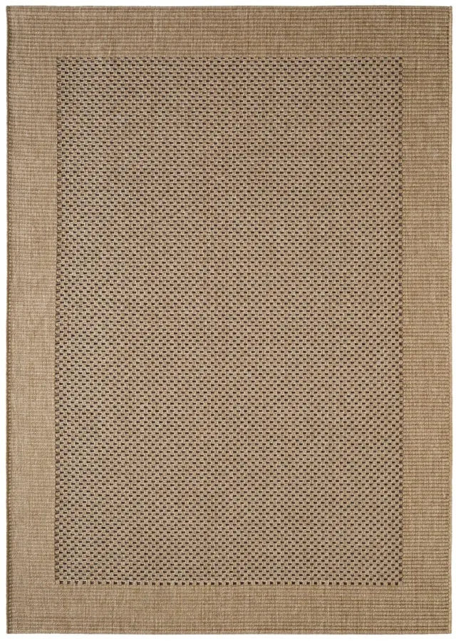 TT Home Buitenkleed - Sisal-look met rand - Beige - 80 x 150 cm natur
