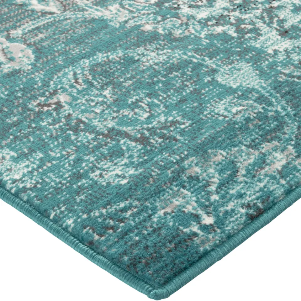 vloerkleed turquoise, foto 3