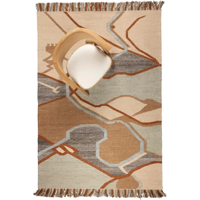 Zuiver Saigon Vloerkleed 160x230 - Oranje
