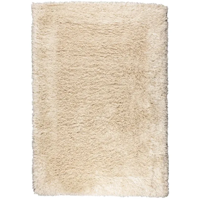 Zuiver Curly vloerkleed beige