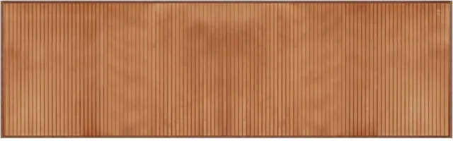 vidaXL Vloerkleed - rechthoekig - cm - bamboe - naturel