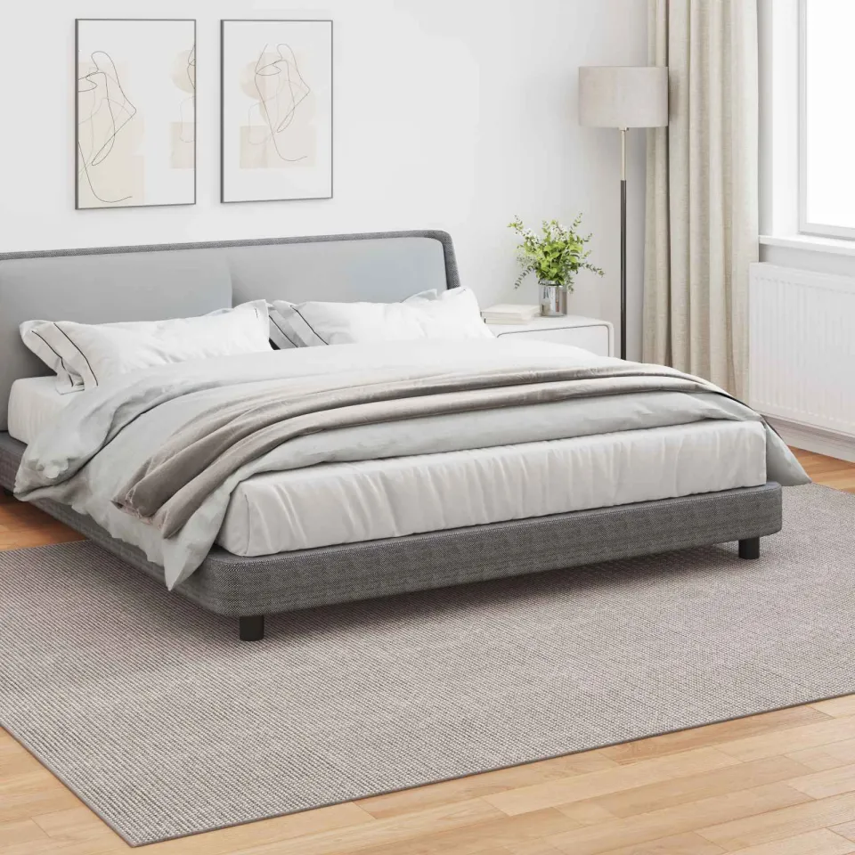 vidaXL Binnen kleed LUGO Crème-taupe 200 x 280 cm Polyester, foto 3