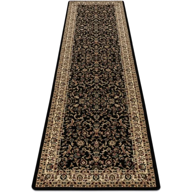 RUGSX Kleden Rugsx Tapijt, Vloerbekleding ROYAL ADR patroon 1745 zwar 80x200 cm Zwart