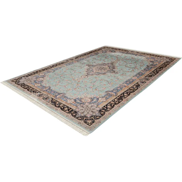 Obsession Vloerkleed My Farah Diba 943 blauw – 120 x 170 cm – micromodal & microacryl, machinegeweven