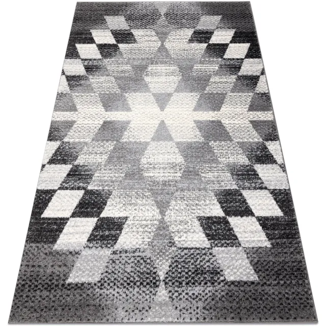 RUGSX Kleden Rugsx Tapijt KAKE 25812677 Geometrisch , Ruit Grijs
