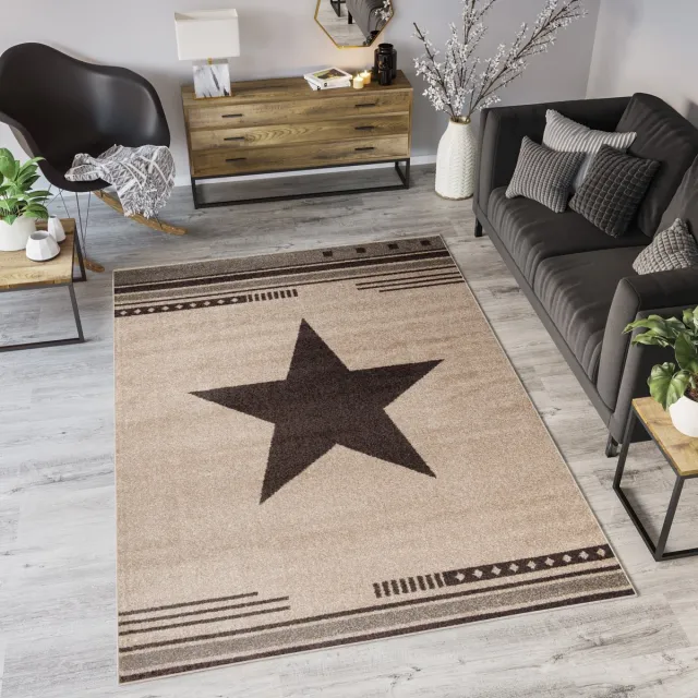 Tapiso Maroko Vloerkleed Woonkamer Rug Tapijt antraciet 4