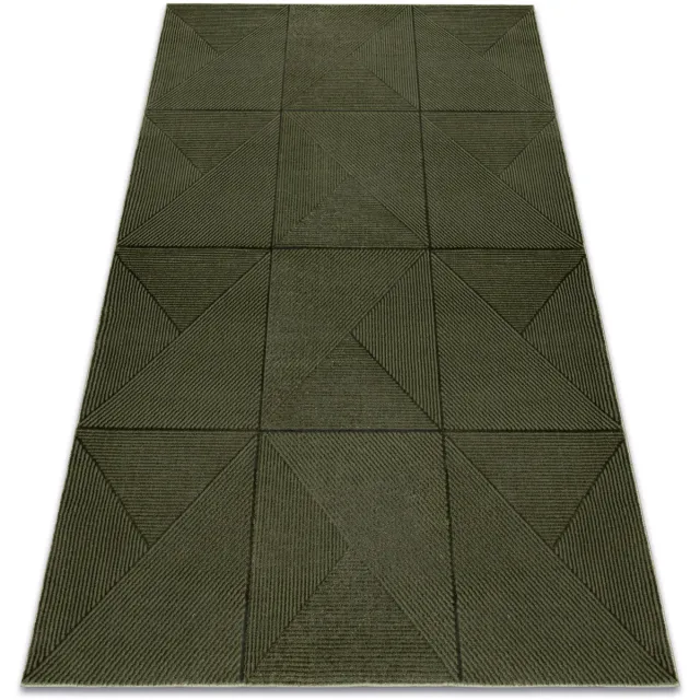 RUGSX Kleden Rugsx Tapijt AURA J2624A groen - Geometrisch, structuree 120x170 cm