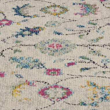 Kwantum Tereza bloem vloerkleed beige, foto 3