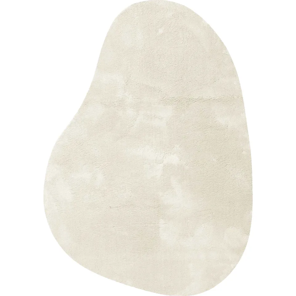 vidaXL Tapijt HUARTE Crèmekleurig 120 x 170 cm Polyester