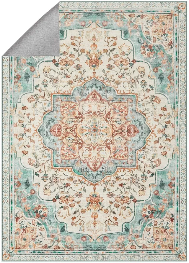 Songmics HOME - Tapijt - Vloerkleed voor Woonkamer - Antislip - Machinewasbaar Blauw
