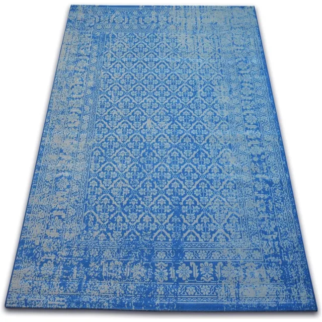 RUGSX Kleden Rugsx Tapijt Vintage Bloemen , 22209/543 blauw 120x170 cm