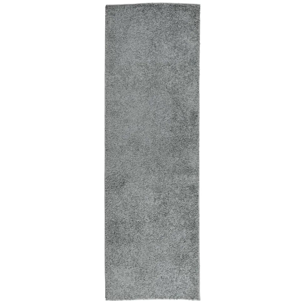 vidaXL Vloerkleed PAMPLONA shaggy hoogpolig modern 80x250 cm groen, foto 3