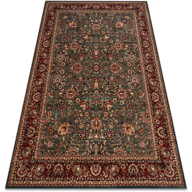 RUGSX Kleden Rugsx Wollen tapijt KASHQAI 4362 400 ornament groen 160x240 cm