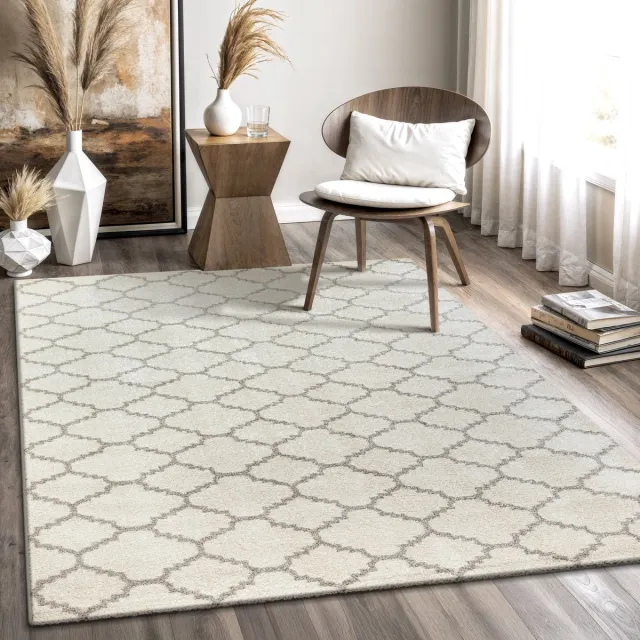 Muratap Boho Klasik Laagpolig Vloerkleed Crème- 160x230 CM