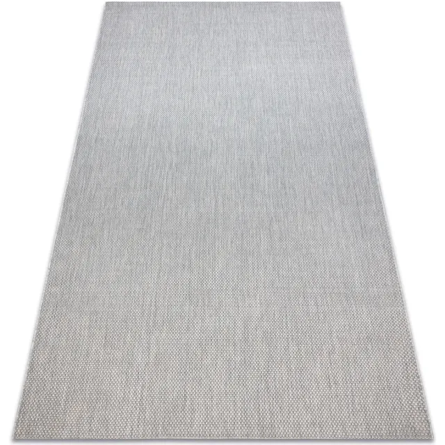 RUGSX Kleden Rugsx Sisal tapijt SISAL FLAT 48663/037 zilver EFFEN 120x170 cm Grijs