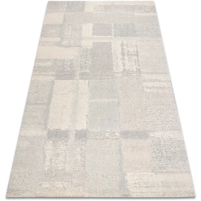 RUGSX Kleden Rugsx FLUX 461.43.AE110 wollen tapijt OSTA - Geometrisch 240x340 cm Beige