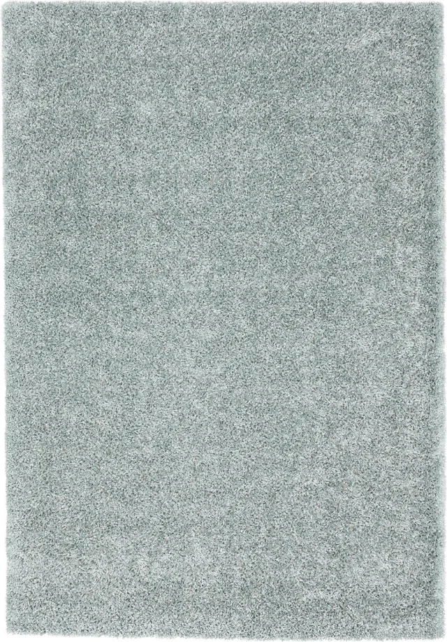 Pergamon Hoogpolig langpolig Shaggy tapijt vloerkleed Cozy mix Blauw