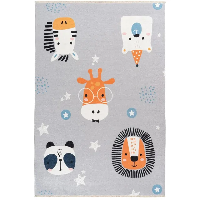 Dutch XXL Kindervloerkleed | Tapijt | Joanna | Dieren | Multikleur