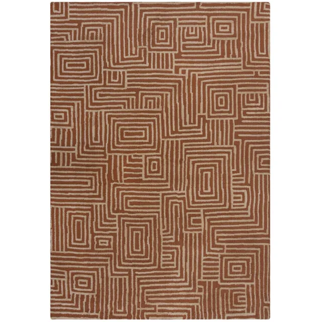 Flair Rugs Kylo Global vloerkleed terracotta