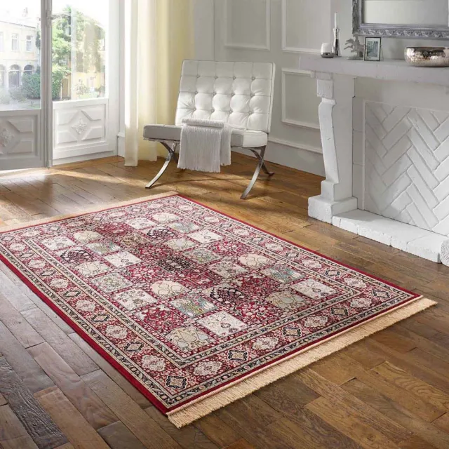 Tapeso Oosters tapijt - Regal Silas rood 135x195