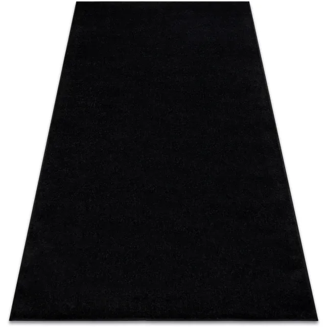 RUGSX Kleden Rugsx ETON PLUS tapijt zwart, eenkleurig, uniform, effen 80x150 cm