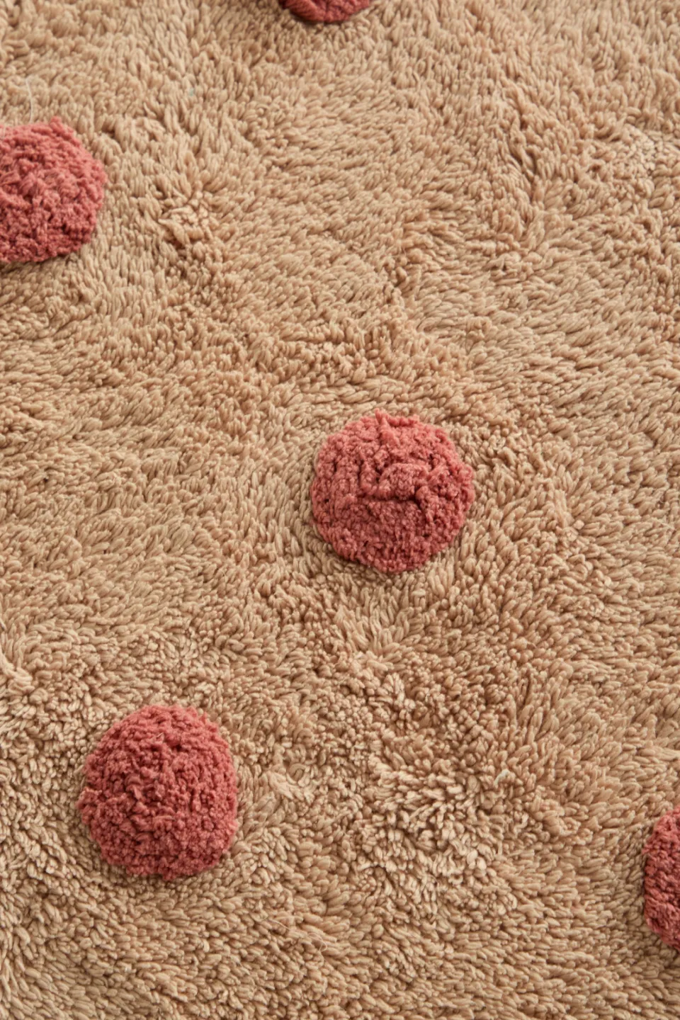 NOUS Kids Dots kindervloerkleed roze, foto 4
