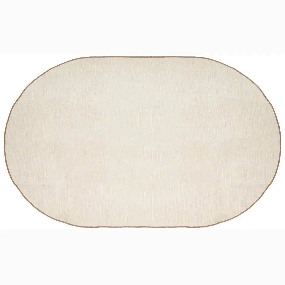vidaXL Gebied Tapijt Naturel 205 x 305 cm Jute, foto 2