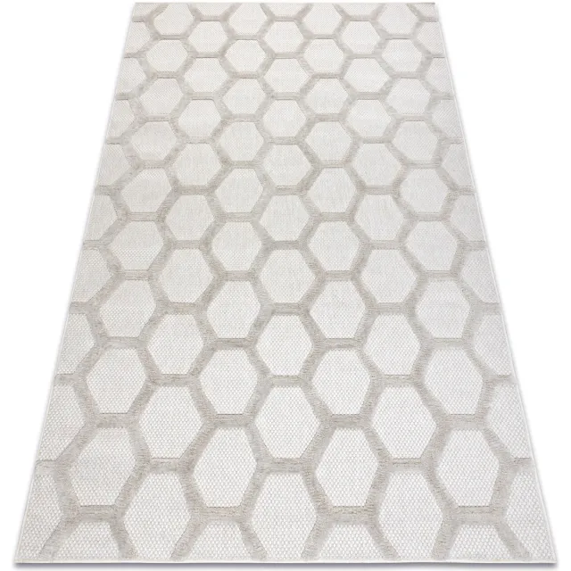 RUGSX Kleden Rugsx Tapijt SANTO SISAL 58391 honingraat beige 160x220 cm