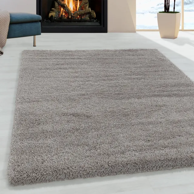 Ayyildiz Fluffy Vloerkleed – Beige – Hoogpolig & Extra Zacht – 160x230 cm