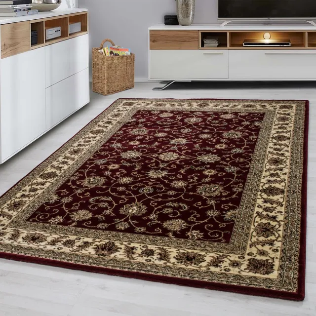 Muratap Marrakesh Nimrud Oosters Vloerkleed Rood – Laagpolig Tapijt- 240x340CM