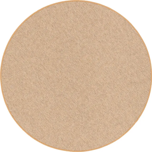 Snapstyle Vloerkleed Natuurlijk Sisal Look Taff Rond Goud
