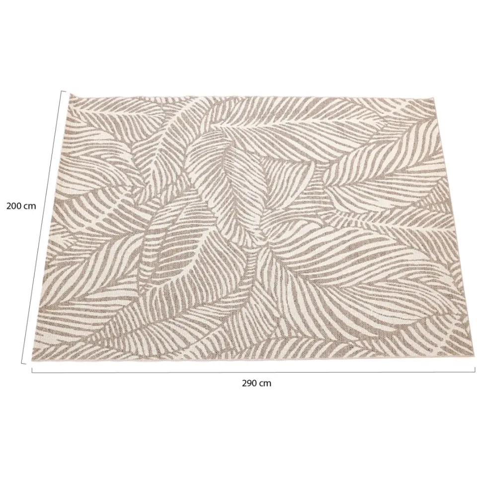 Kees Smit Collectie Oliva buitenkleed 200x290cm taupe, foto 2