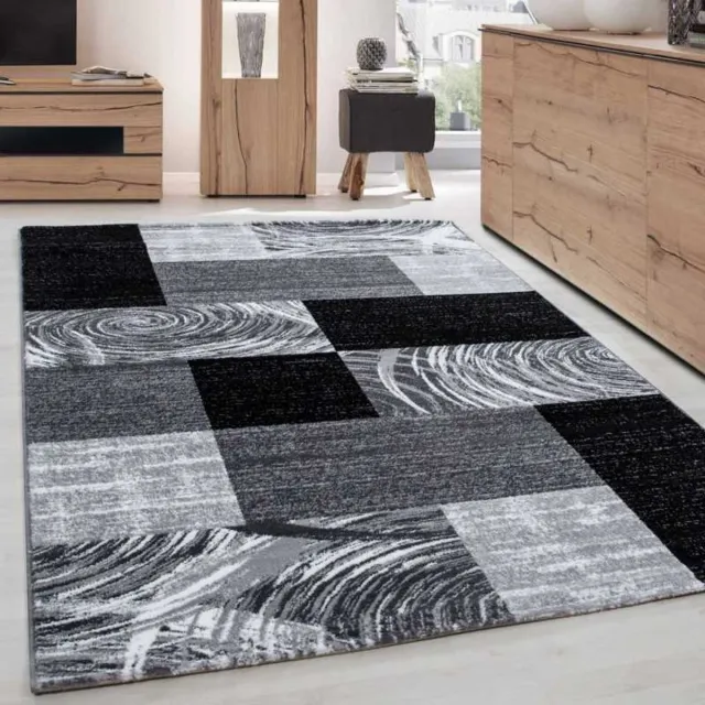 TapisTrend Designer tapijt Zwart-Grijs-Wit 160x230 cm Parma 9220 Modern