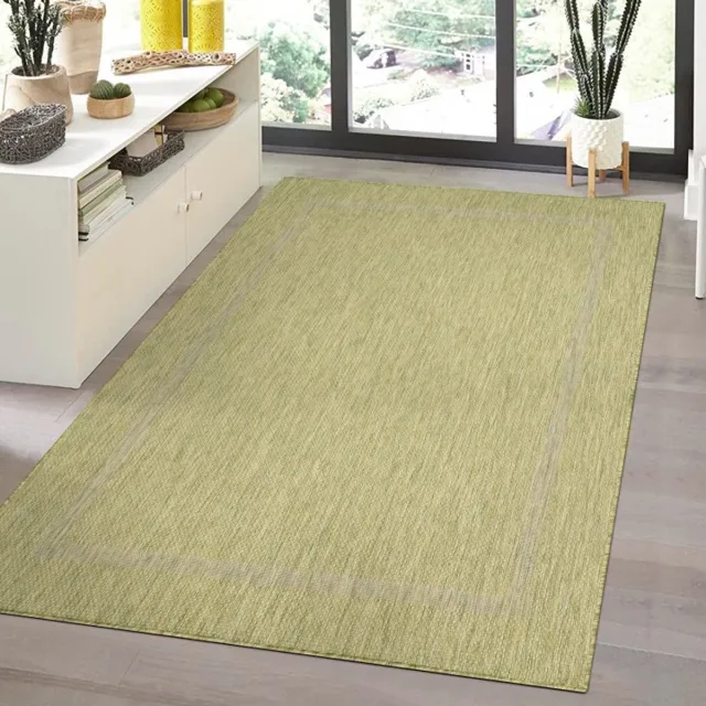 TapisTrend Buiten- en terraskleden Groente 160x230 cm Binnen- en buitenkleed, groen, polypropyleen, voor keuken, balkon, duurzaam