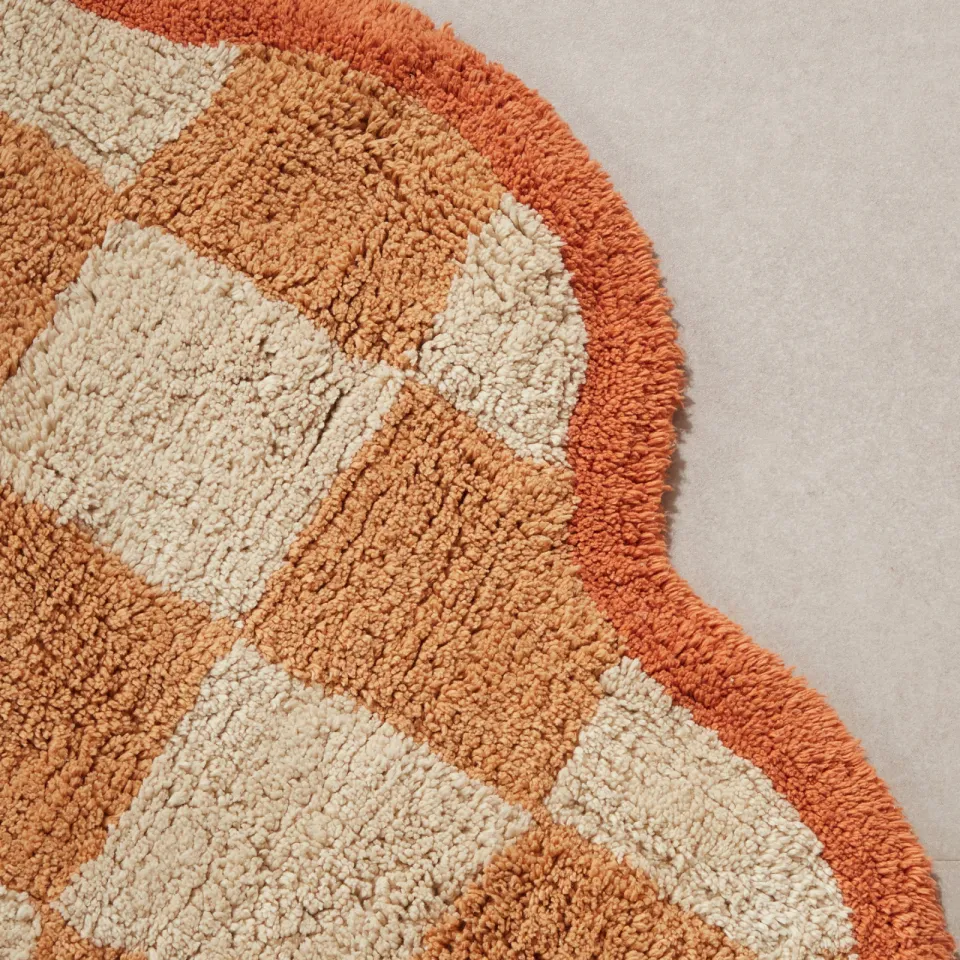 NOUS Kids Soof kindervloerkleed beige oranje, foto 5