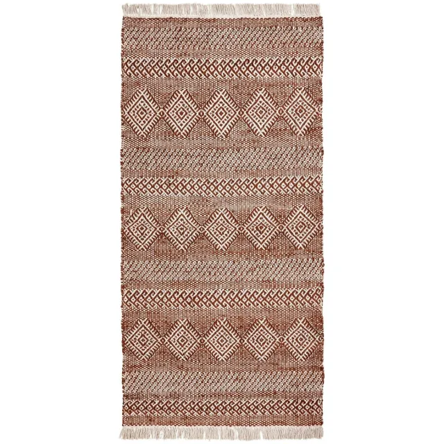 House Doctor Vloerkleed Ethnic Bruin Natuur 90x200cm [gid://shopify/Metaobject/307221758287]
