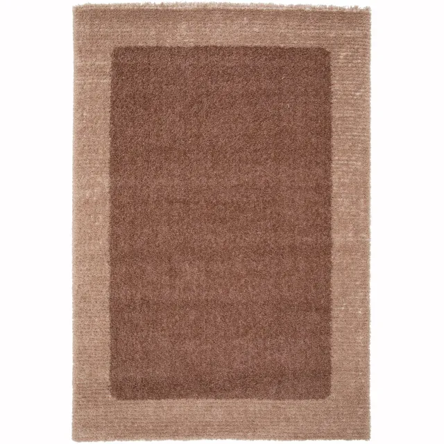 AFK Living Vloerkleed design, zacht en dik TURENNE kastanje